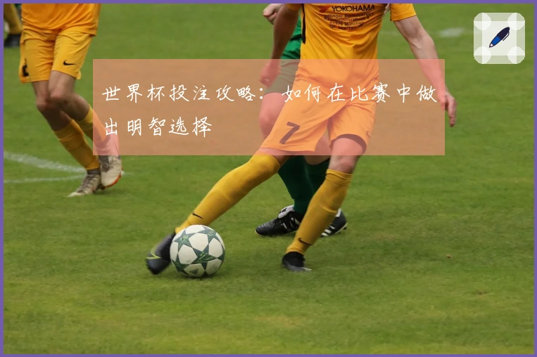 世界杯投注攻略：如何在比赛中做出明智选择
